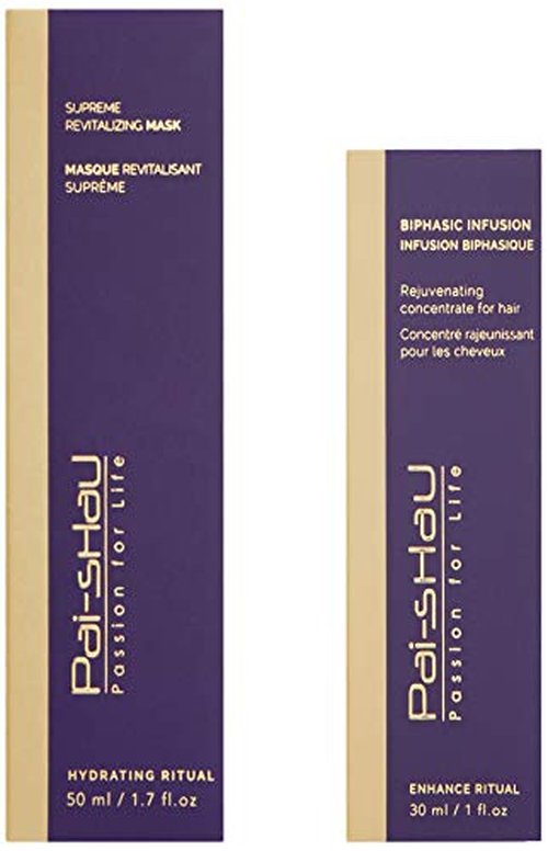 Pai-Shau Biphasic Infusion and Supreme Revitalizing Conditioner, 250ml, Unisex
