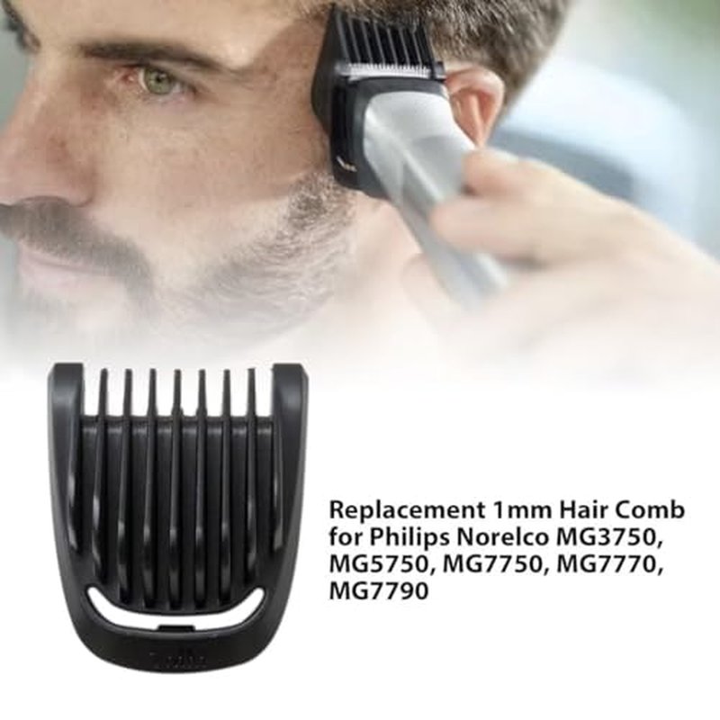1mm Beard Stubble Hair Guide Guard Comb for Philips Norelco MG7750 MG7770 MG7785 MG7790 MG7991 MG7796 MG9730
