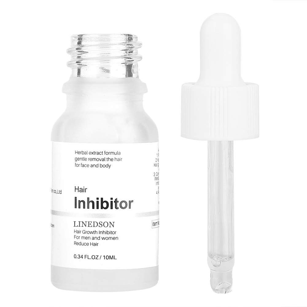 Generic Mild Hair Growth Inhibitor Serum,for Face, Arm, Legs Body Hair, Unscented, 0.34 Fl Oz, Lotion, Natural Plant Extract, Unisex