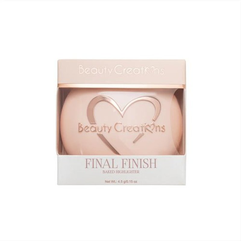 Glam Lux Beauty Bundle Beauty Creations Final Finish Baked Highlighter Baked Natural Glow Radiance Intensely Pigmented w Collagen Lip Mask (My Era, 1 count)