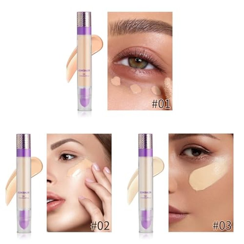 Diaoni Concealer, Diaoni Coverage Concealer, Diaoni Liquid Concealer, Full Coverage Concealer, Foundation Concealer Cream Hydrating Waterproof and Light Long Lasting (01)