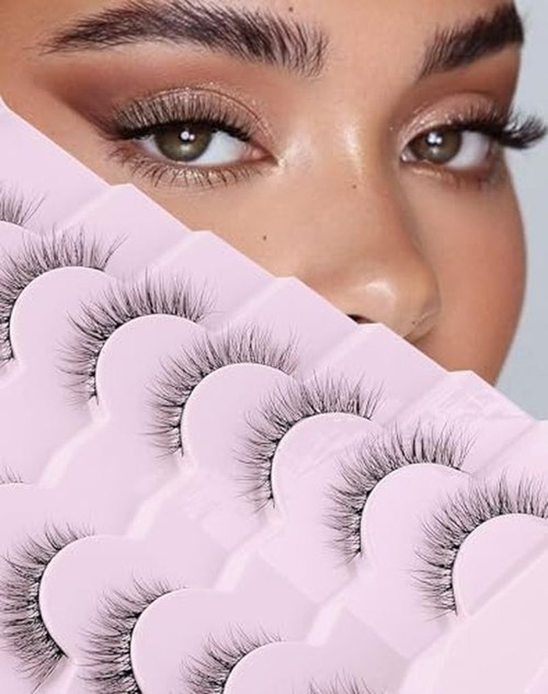 Bottom Lashes Bottom Eyelashes False Lower Lashes Fake Bottom Eyelashes 7 Pairs Bottom-9