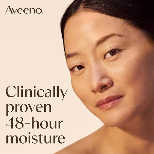 Aveeno Sensitive Skin Moisturizer Bundle, Calm + Restore Oat Gel Facial Moisturizer, 1.7 oz, & Trial Size Daily Moisturizing Cream + Prebiotic Oat, 0.5 oz, Fragrance-Free, Two Items