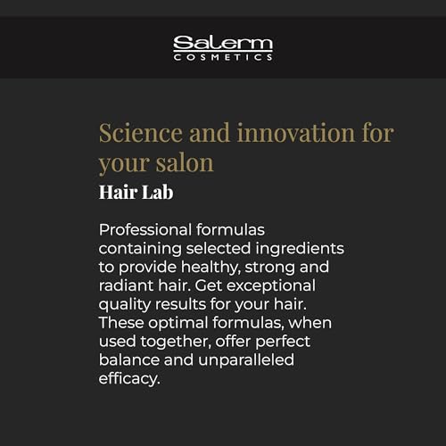 SALERM - Smoothing Hair Mask - Lisos Hair Lab - 1000 ml - Perfect Smoothing for Unruly Hair - With Hydrolyzed Keratin and Coconut Oil - Heat Protector for Hair - Eliminates Frizz