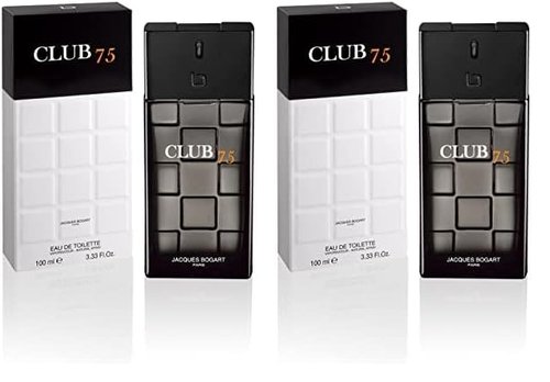 Jacques Bogart Club 75 for Men Eau de Toilette Spray, 3.33 Ounce (Pack of 2)