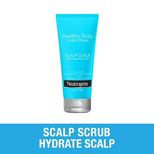 Neutrogena Hydro Boost Scalp Scrub with Hyaluronic Acid - Exfoliating & Hydrating Hair Care