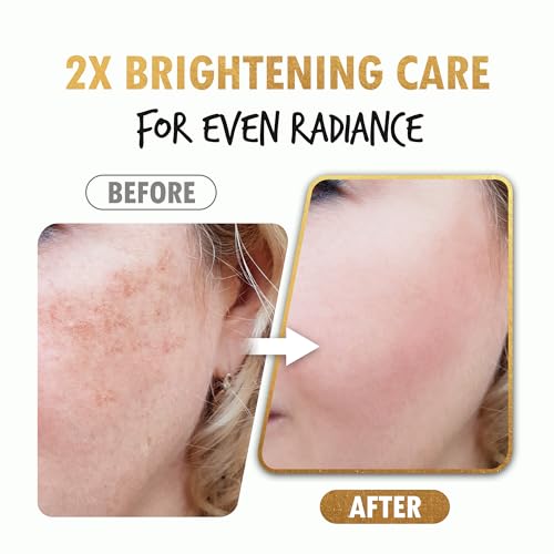 POUR LA PEAU Brightening Shot Serum | Skin Brightening Serum for Face | Organic Face Moisturizer Hyperpigmentation Serum | Hydrating Face Serum for Glowing Skin | Face Brightening Serum (1.01 Fl. Oz)