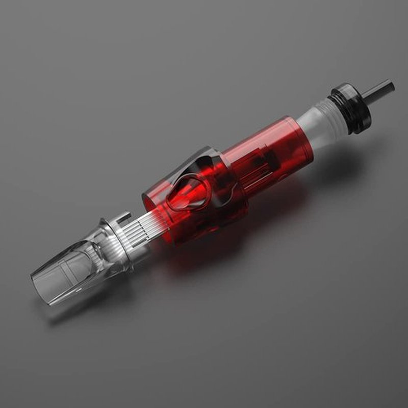 CNC 5RL Tattoo Needles Cartridge 20Pcs #12 Standard Disposable Needles Round Liner with Membrane EN04-20-1205RL