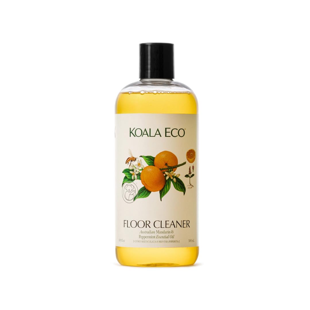 Koala Eco Floor Cleaner - with Australian Mandarin and Peppermint Essential Oil - 16oz