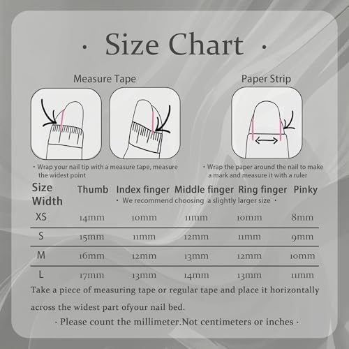 Yabonica Handmade Press On Nails French Tip-Glitter Press On Nail Medium Coffin False Nail-Glue On Nail 3D Charm Design-Stick On Nail for Woman-10 pcs Acrylic Fake Nail Art-Diamond French Tip(012, S)