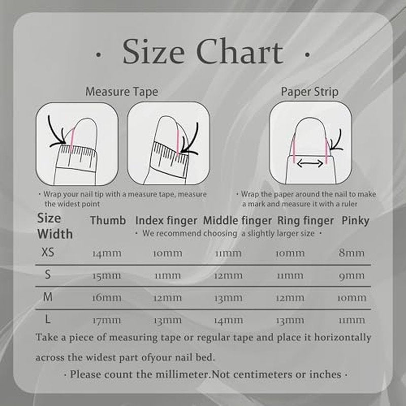 Yabonica Handmade Press On Nails French Tip-Glitter Press On Nail Medium Coffin False Nail-Glue On Nail 3D Charm Design-Stick On Nail for Woman-10 pcs Acrylic Fake Nail Art-Diamond French Nail(012,L)