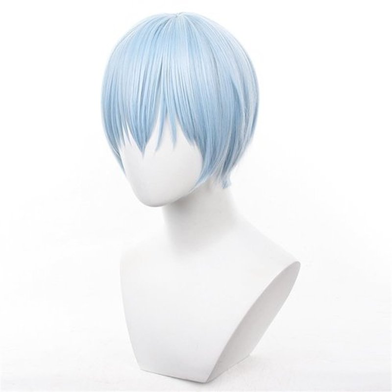 Mystylecos Frieren at the Funeral Himmel Wig Cosplay Heat Resistant Synthetic Halloween Theme Party Cosplay Wigs with Free Wig Caps