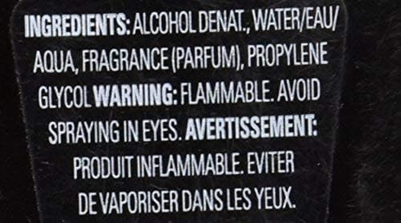 BOD man Black Fragrance Body Spray for Men, 8 Fl Oz