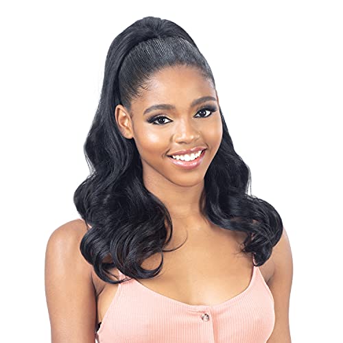 FreeTress Equal Wig Drawstring Ponytail Natural Me Natural Bouncy Curl (2)
