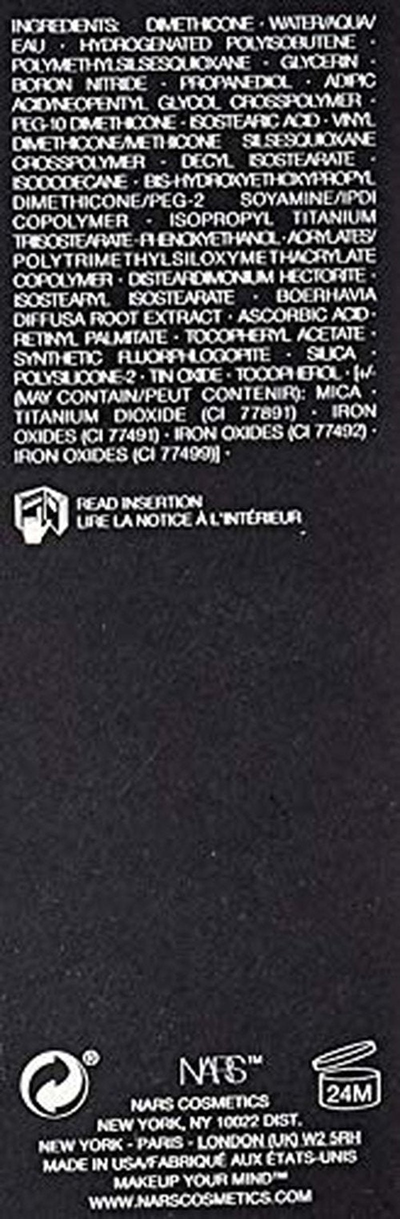 NARS All Day Luminous Weightless Foundation, No. 1 Punjab/Medium, 1 Ounce