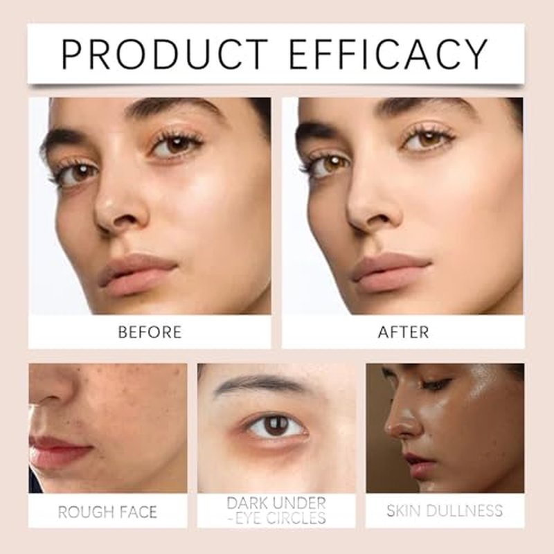 Korea Flawless Eraser Foundation Stick,Cooklesa Hydrating Lightweight Foundation Stick with Brush,Multiuse Foundation Stick Makeup Lightweight,Foundation Stick Makeup Built-In Foundation Brush (#1, 1)