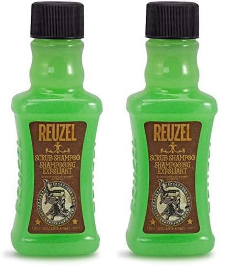 REUZEL Scrub Shampoo, Deeply Cleanses, 11.83 oz (Pack of 2)