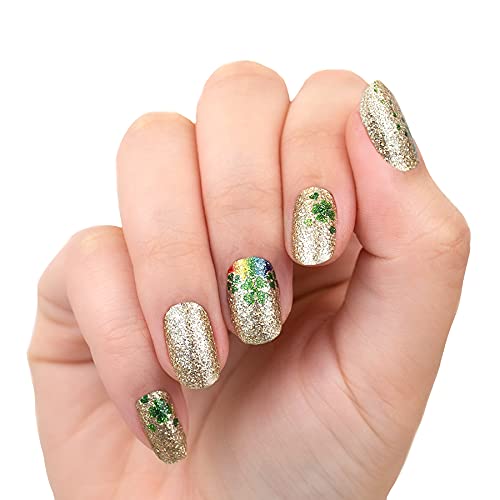Shamrock O'Clock - Color Street Nail Strips (Petite) FDG313