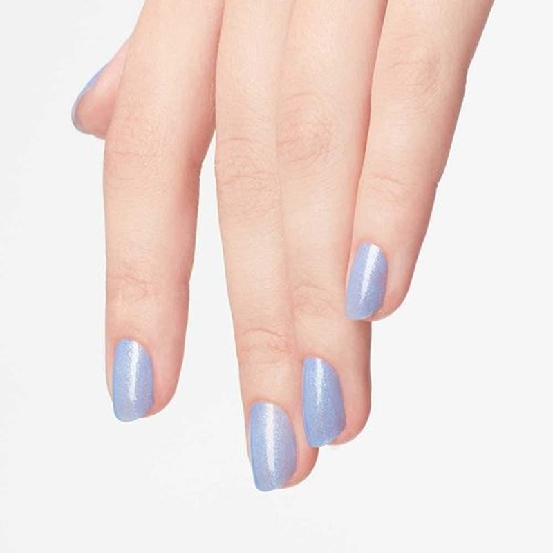 OPI Powder Perfection Show Us Your Tips! | Opaque Bright Blue Shimmer Nail Dipping Powder | Acrylic Alternative