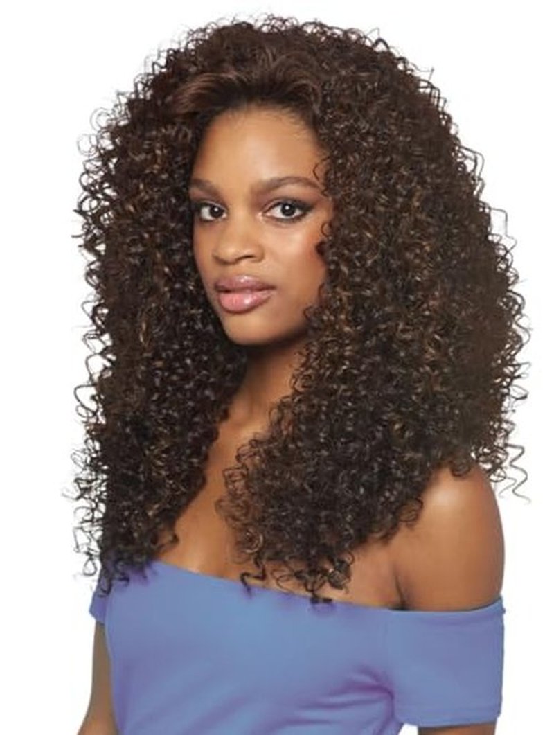 Outre Synthetic Hair Half Wig Quick Weave Batik Dominican Curly (BH4/2730)
