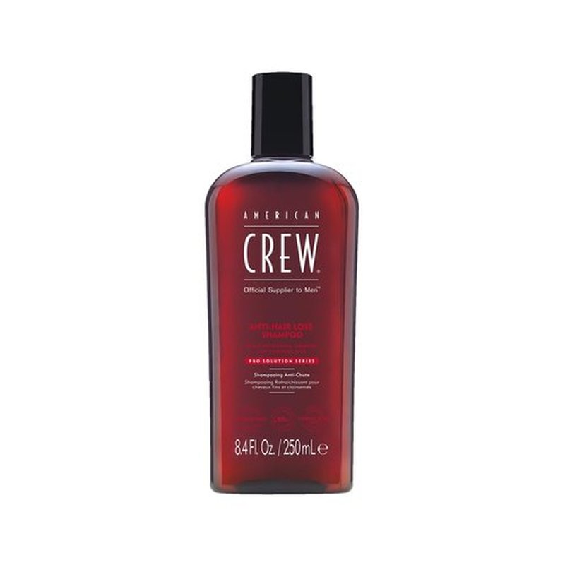 American Crew Men's Shampoo, Fortifying Shampoo for Thinning Hair, Refreshes Scalp, 8.45 Fl Oz