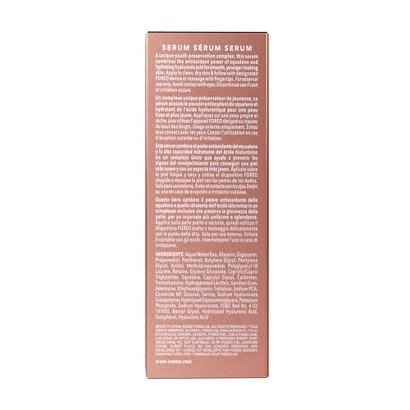 FOREO Age-Defying Bear Bundle - Bear Microcurrent Facial Device + 2 x Conductive Serum 1 fl.oz. - Anti Aging Face Massager - Skin Care Tools Set for an Instant Face Lift - Fuchsia