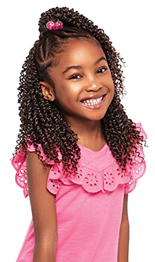 Outre Braids Crochet Braids X-Pression Lil Looks 3X PASSION BOHEMIAN FEED TWIST 10 Inch (3-Pack, 2T1B350)