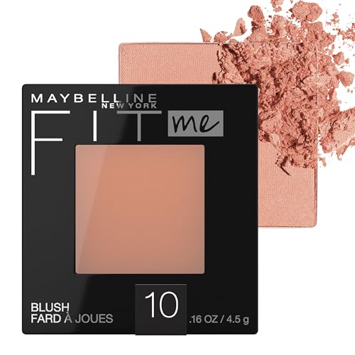 Maybelline New York Fit Me Blush, Nude, 0.16 Ounce