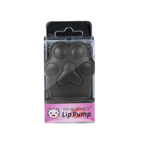 SFBBCLOZ Lip Plumper Cute Silicone Cat Paw Lip Pumper Device Quick Natural Lip Enhancer Tool Fuller Lip For Beauty Gadgets Sexy Lip Mouth (Black)