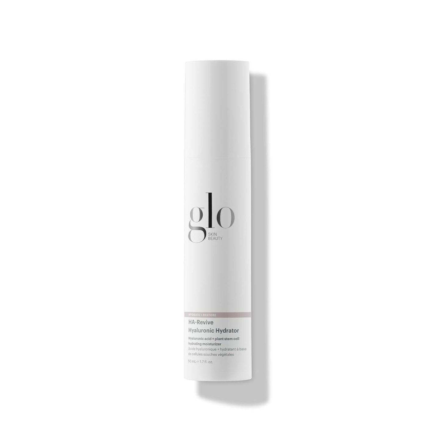 Glo Skin Beauty, HA-Revive Hyaluronic Hydrator | Hyaluronic Acid + Plant Stem Cell Facial Hydrating Moisturizer, 1.7 Ounces