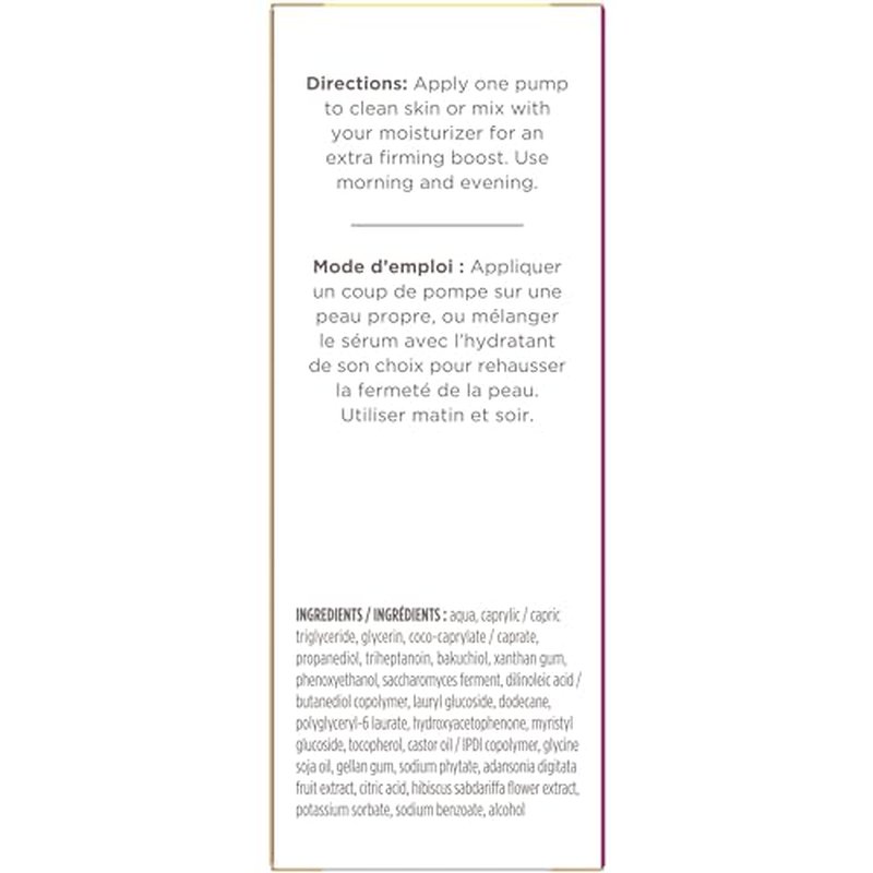 Burt's Bees Stocking Stuffers, Firming Collagen Face Serum, Natural Origin Retinol Alternative Improves Skin Texture & Supports Anti-Aging, with Bakuchiol, Lightweight - Firming Booster (1 oz)
