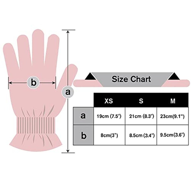 Donfri 2 Pairs Moisturizing Gloves Overnight Kids Cotton Gloves for Eczema Lotion Gloves for Dry Hands,Gloves with Touchscreen Fingers Sleeping (XS)