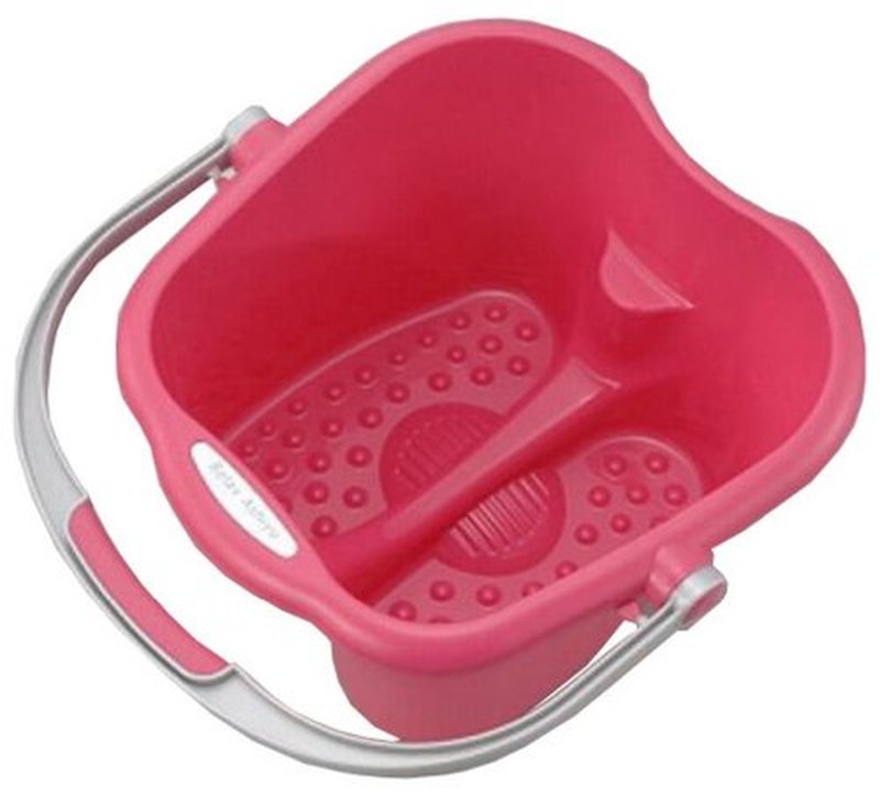 Inomata Chemistry 2503 Inomata Foot Bath, Relaxing, Cold Protection, Pink