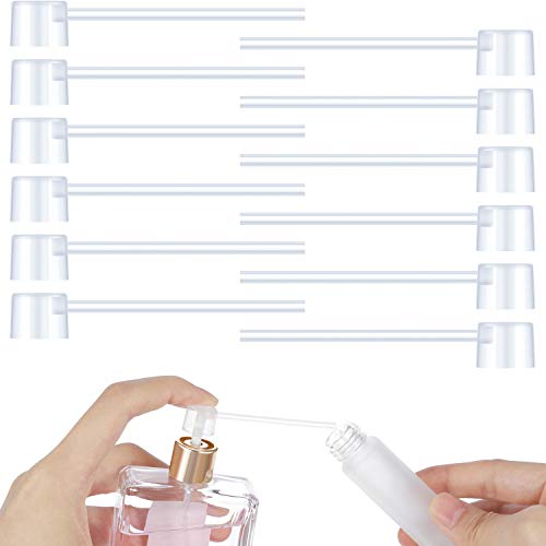 Honoson Perfume Dispenser Pump Perfume Refill Pump Cosmetic Dispenser Pump Transfer Tool for Travel Refillable Perfume Spray Bottle (12 Packs)