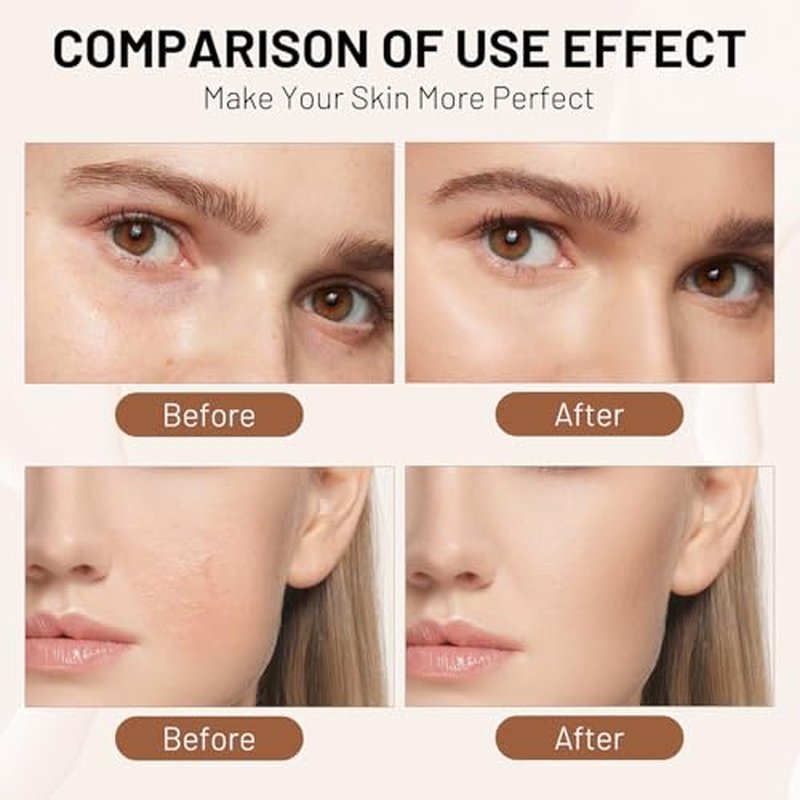 Match Cosmetics Foundation,Match Foundation 4 in 1,Foundation 4 in 1 - Medium Spectrum,Ultrablend 4 in 1 Foundation,4 in 1 Foundation Liquid with Spf 50,4 in 1 Concealer,Longwearing Waterproof(1 PCS)