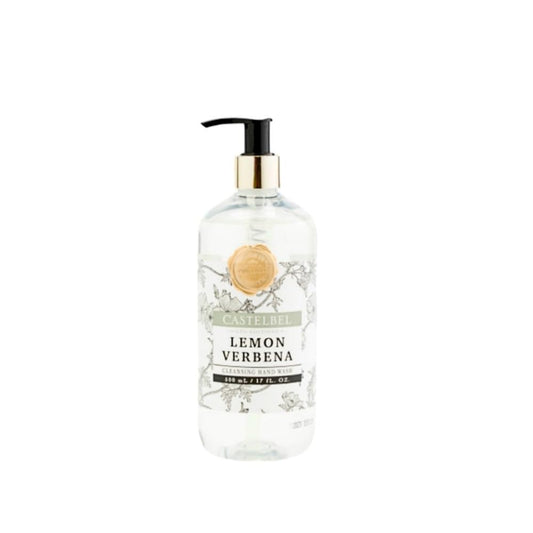 Lemon Verbena Scented Hand Wash - Castelbel 17 Fl Oz | Refreshing Citrus Cleanser