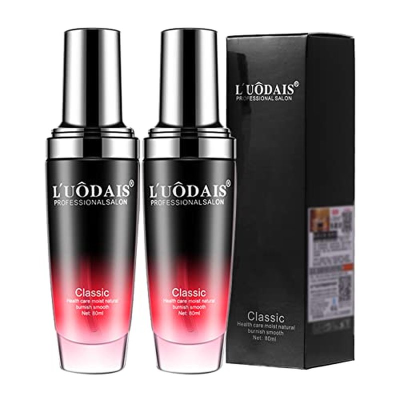 Golden Lure Pheromone Hair Oil, 80ml, Luodais Hair Oil, Luodais Classic Hair Serum, Leave-In Perfume Hair Care Oil (A-Elegant fragrance)
