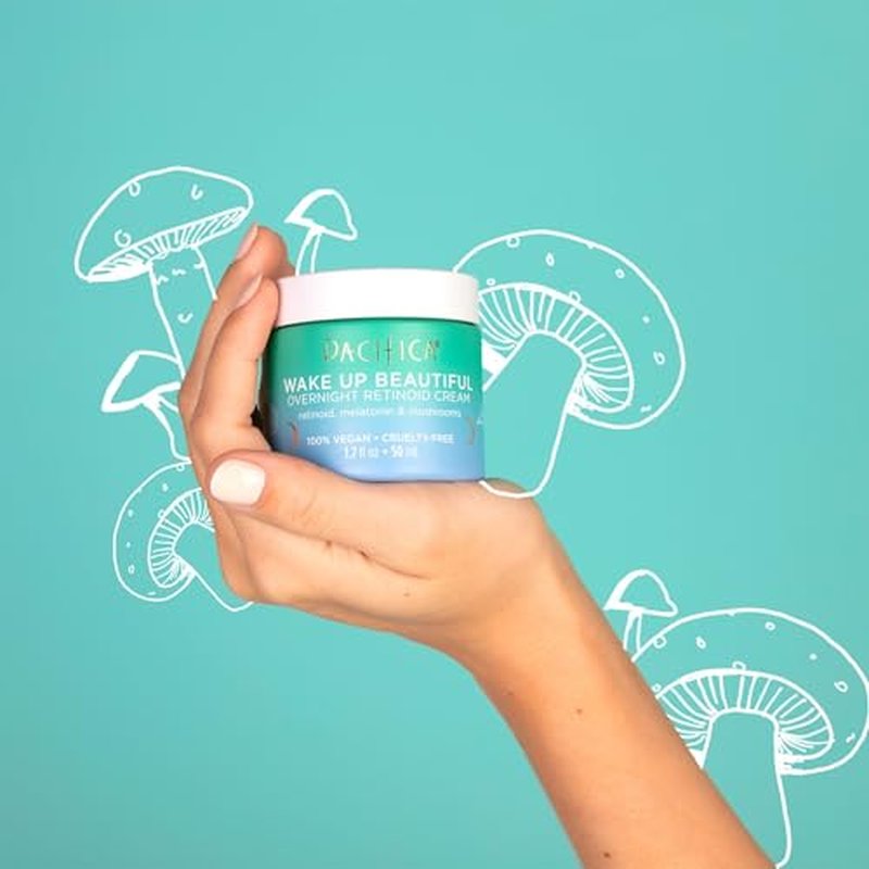Pacifica Wake Up Beautiful Overnight Retinoid Night Face Cream, Moisturizer for Dry & Aging Skin, Gentle for Sensitive Skin, with Hyaluronic Acid + Melatonin, for Face & Neck Firming Skin