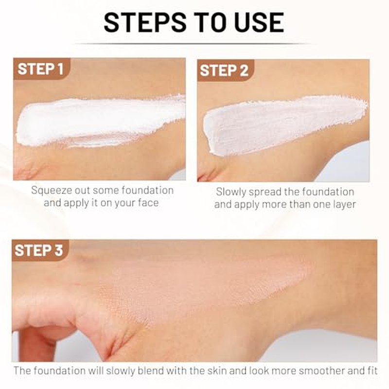 Match Cosmetics Foundation,Match Foundation 4 in 1,Foundation 4 in 1 - Medium Spectrum,Ultrablend 4 in 1 Foundation,4 in 1 Foundation Liquid with Spf 50,4 in 1 Concealer,Longwearing Waterproof(1 PCS)