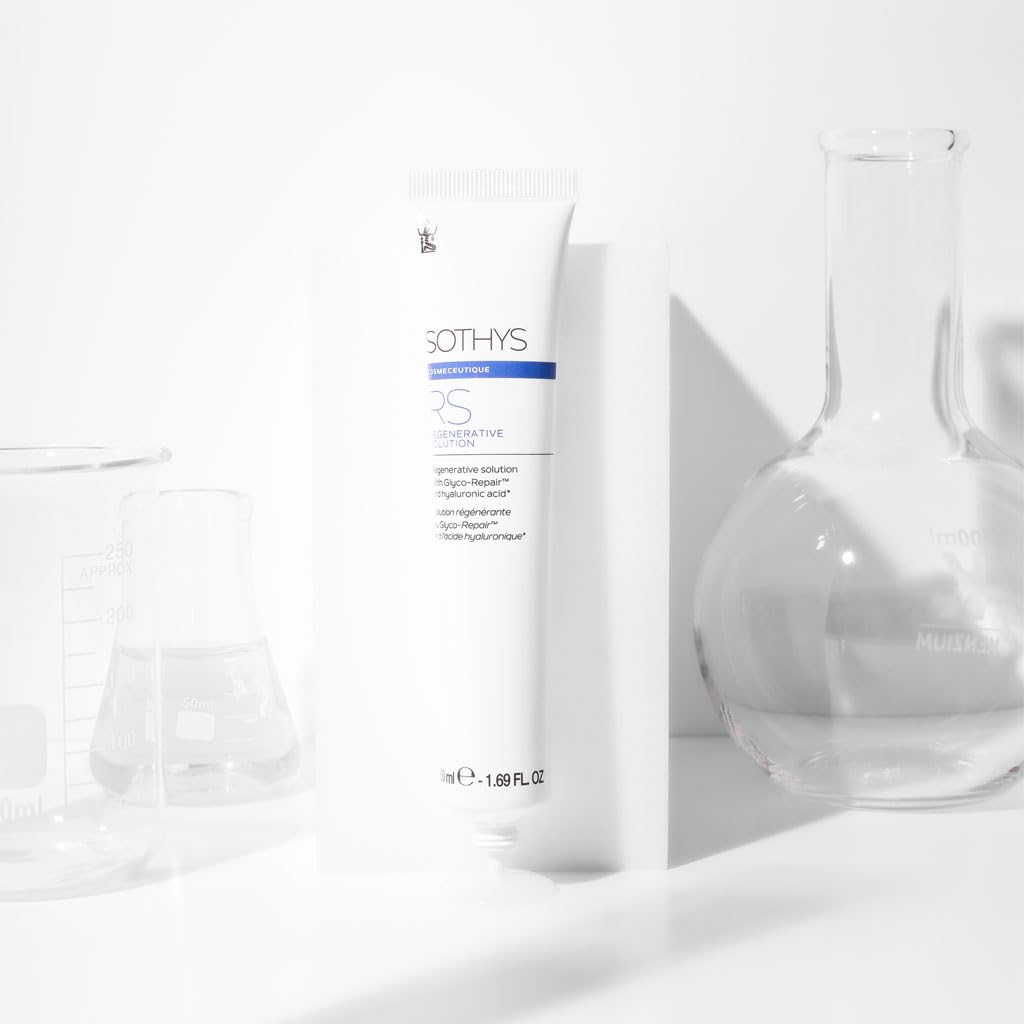 SOTHYS Regenerative Solution Repair Treatment | Hydrating Serum and Mask with Hyaluronic Acid | Care for Dry, Sensitive, or Compromised Skin