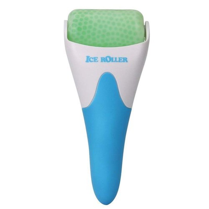 ESARORA Ice Roller, Ice Roller for Face & Eye, Puffiness, Migraine, Pain Relief and Minor Injury, Skin Care Products with 2 Roller (1 Plastic Roller & 1 Stainless Steel Roller)