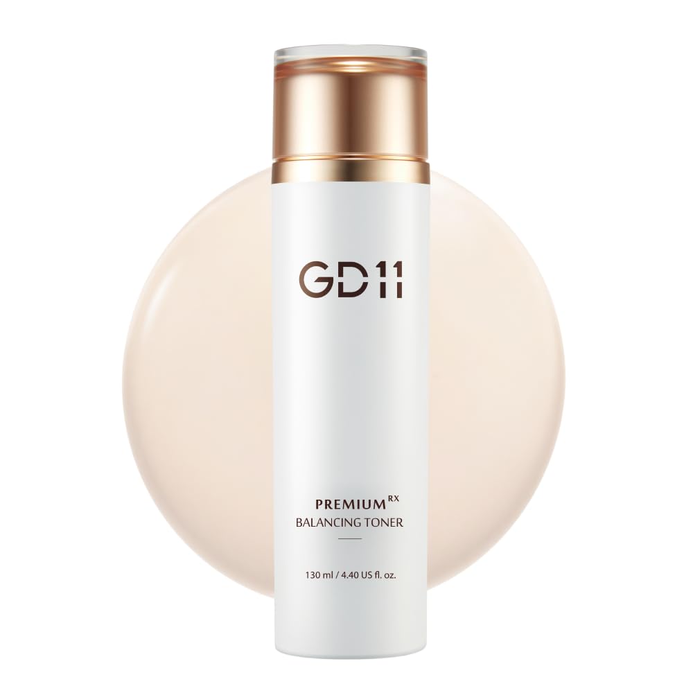 GD11 Premium RX Balancing Toner, Exosome-enriched Liposomal Complex with Hyaluronic Acid & Panthenol for Skin Moisture Support, Hydrating Toner for Glow, Korean Skin Care (4.40 Fl Oz / 130ml)
