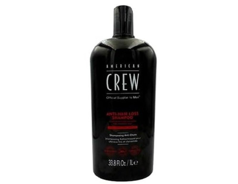 American Crew Men's Shampoo, Fortifying Shampoo for Thinning Hair, Refreshes Scalp, 33.8 Fl Oz