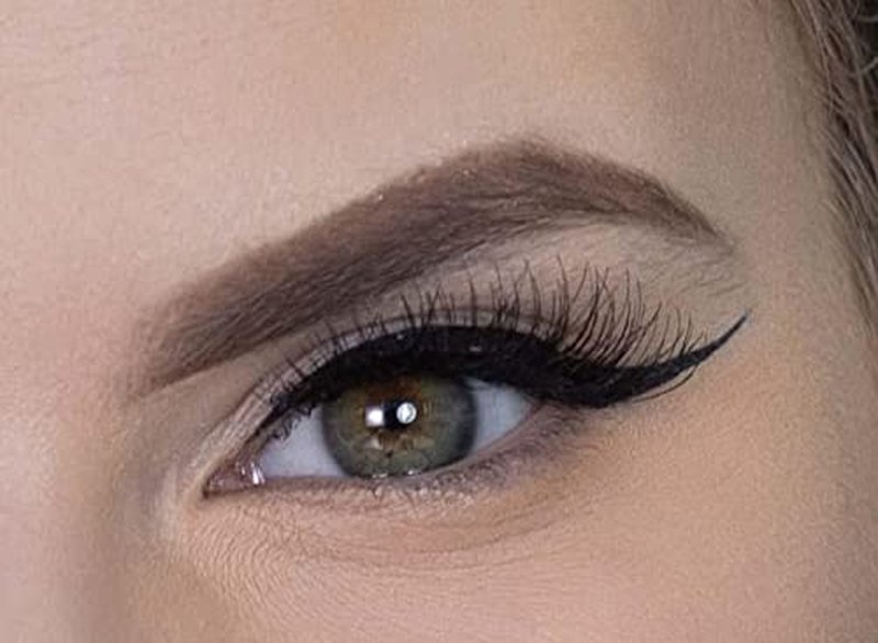 VASANTI Brow Powder Pencil Dark Brown - Long Lasting Waterproof Brow Pencil with Spoolie Brush - Shapes, Defines, Fills Eyebrows