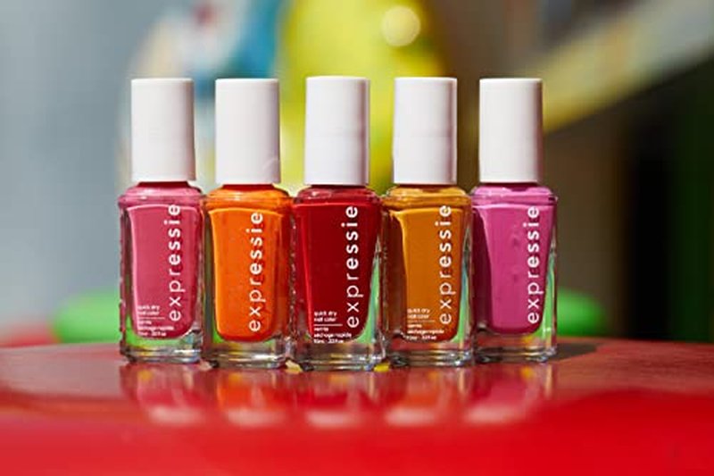 essie expressie, Quick-Dry Nail Polish, 8-Free Vegan, Golden Yellow, Don't Hate, Curate, 0.33 fl oz (Pack of 2)