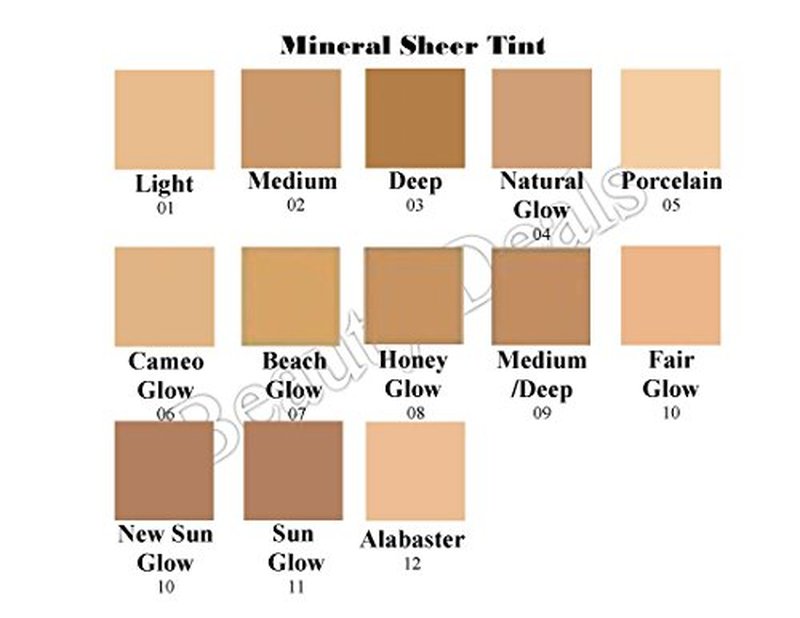 Beauty Deals Mineral Sheer Tint SPF 20 Tinted Moisturizer (Medium)