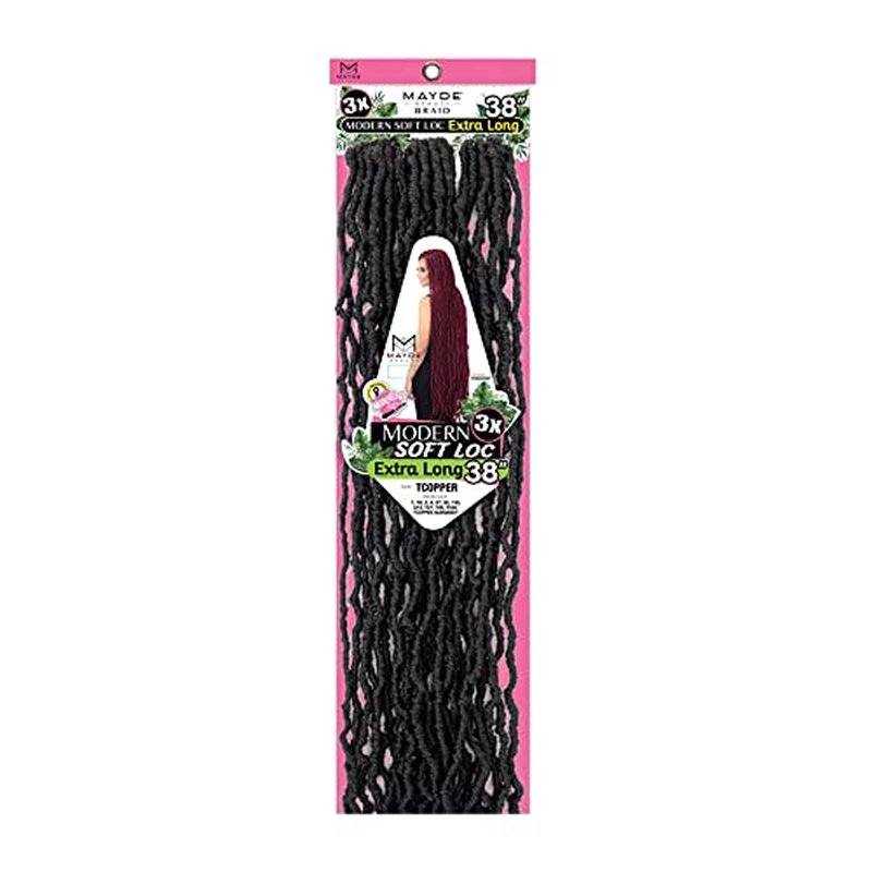 Mayde Beauty Crochet Braid 3X MODERN SOFT LOC 38" (3-PACK, 613)