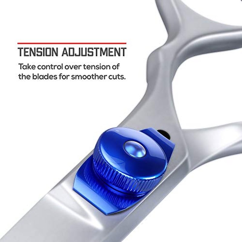 Suvorna Hair Scissors - Shears for Hair Cutting - Hair Cutting Scissors Professional- Scissors for Barbers, Salons, Hairdressers - Made of 6.5" Japanese Stainless Steel and Extremely Razor Sharp Edge.