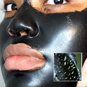 Charcoal Black Peel-Off Mask - Pore Control & Blackhead Remover | Purifying Bamboo Charcoal, 1.69 fl. oz