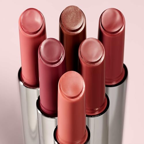 LUNE + ASTER Lip Glide | Glossy, Dewy Lightweight, Balmy-Gel Lipstick - Brown Sugar